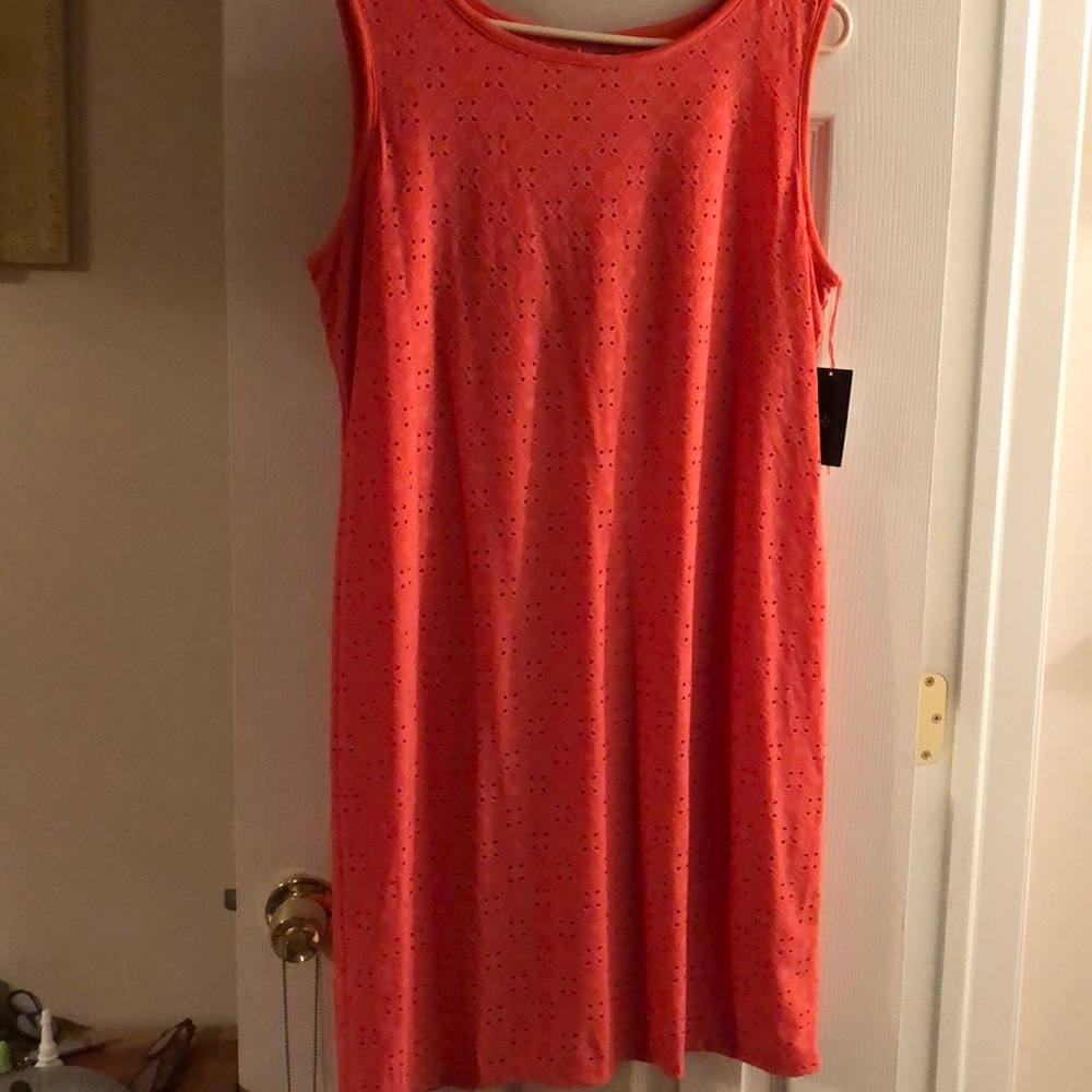 Eyelet dress